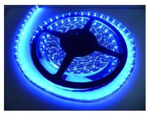 LED Лента за баня LED/24W/12V 5 m IP65 син