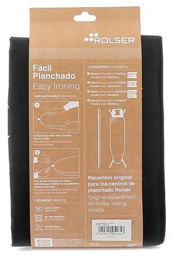 Покривало за дъска за гладене 140x55 cm Universal – Rolser