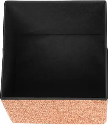 Пуф със съхранение atmosphera Oxia, Амбър, 38x38 cm