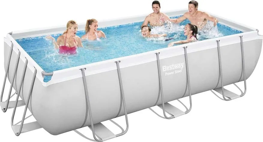 Bestway - Сглобяем басейн Power Steel - 404 x 201 x 100см