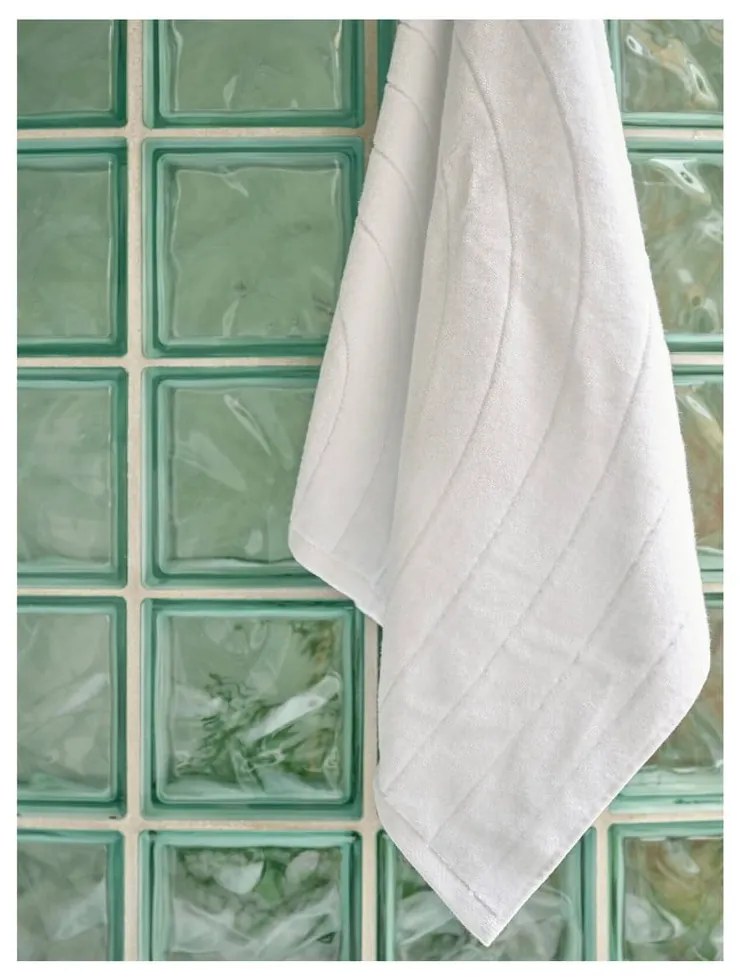 Черна памучна хавлиена кърпа от тери 70x140 cm Time – Zone