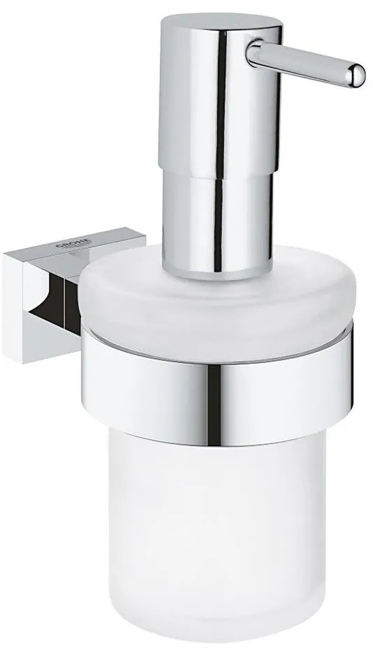 GROHE 40756001 - Дозатор за течен сапун ESSENTIALS CUBE 160 мл лъскав хром