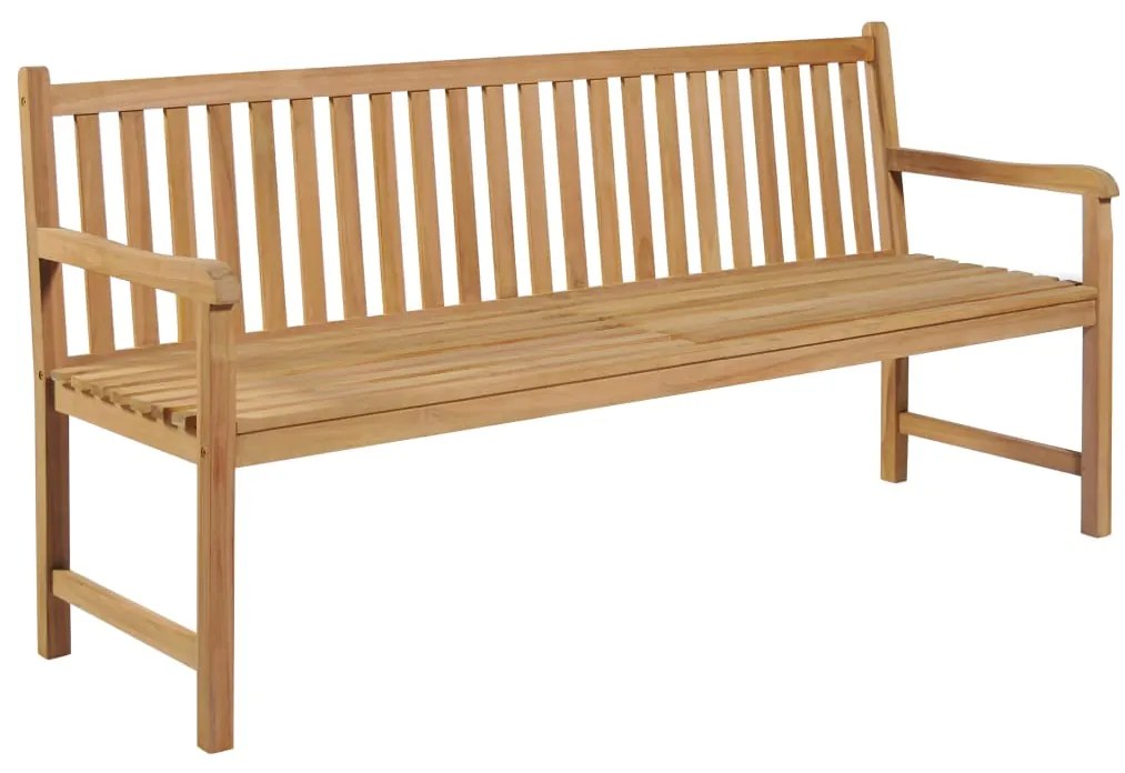 315610 vidaXL Градинска пейка, 175 см, тиково дърво масив