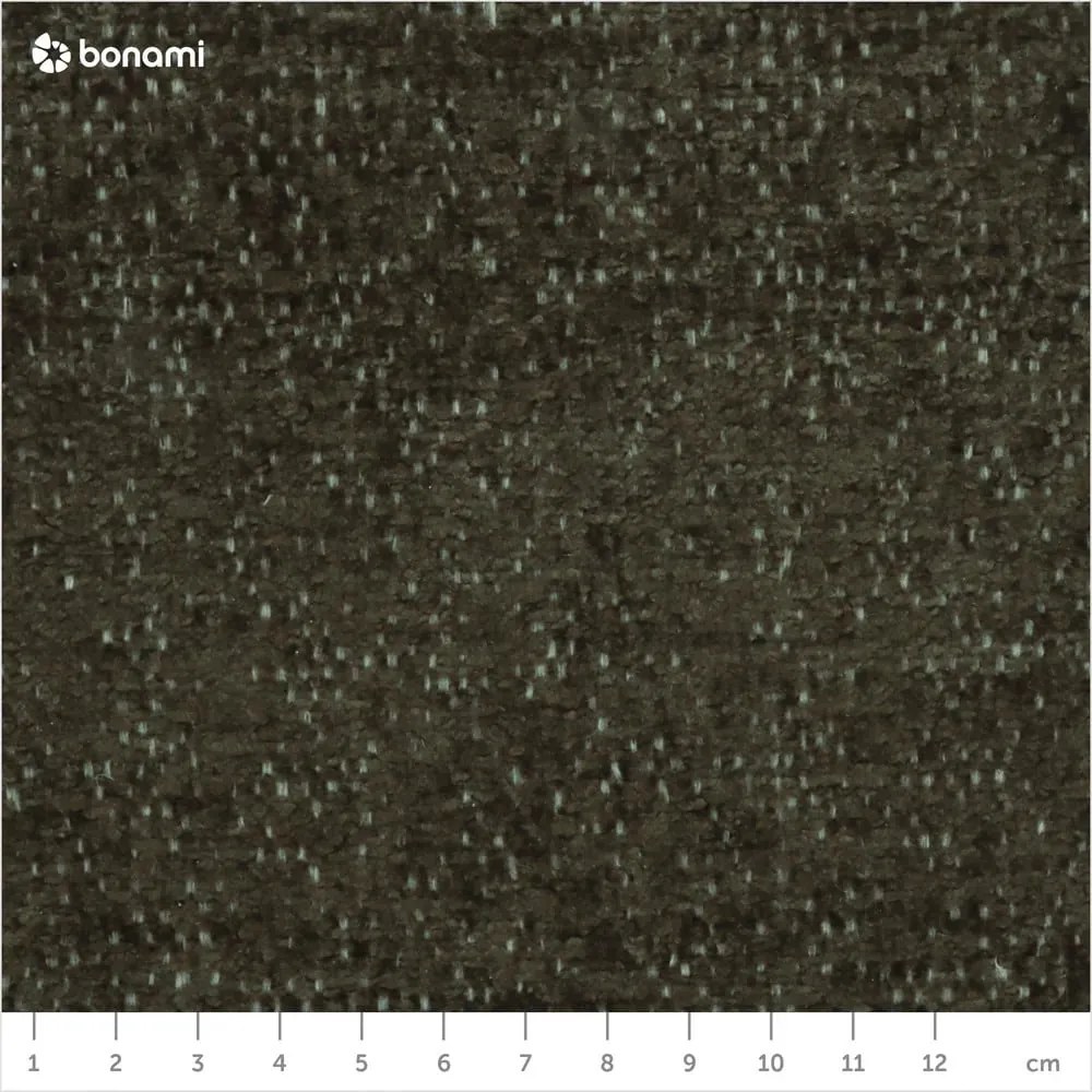 Зелен шенилов сгъваем/с място за съхранение ъглов диван (десен ъгъл/U форма) Everest – Bobochic Paris