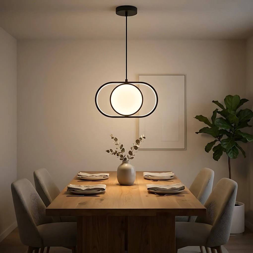 Лампа LED APP1554-CP Black