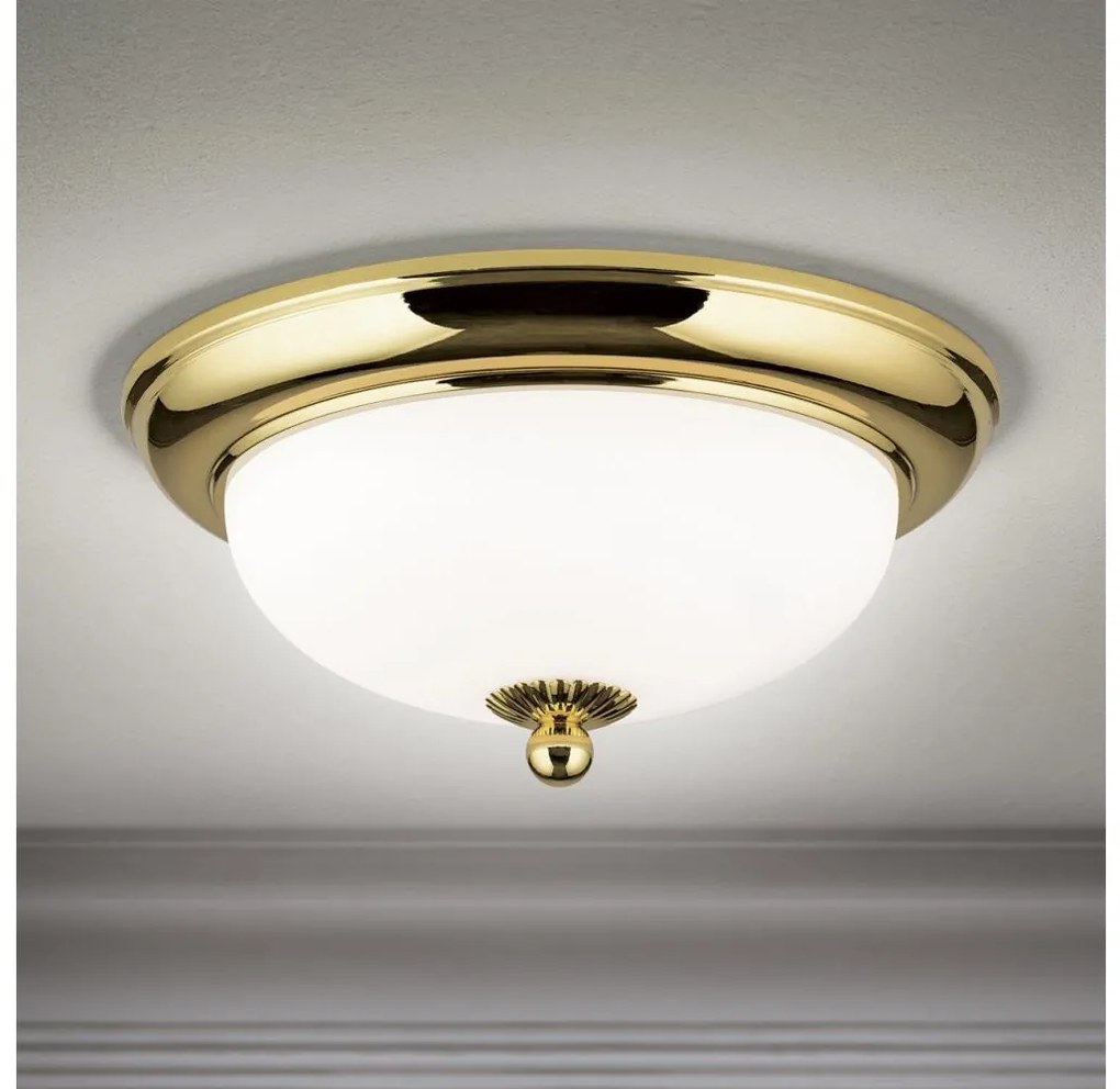 Orion - Плафон EMPIRA 2xE14/40W/230V Ø 26,5 cm златист