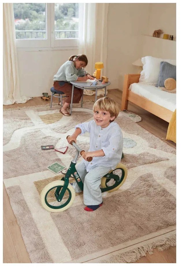 Сиво памучно детско килимче за игра 120x170 cm Eco и City – Lorena Canals