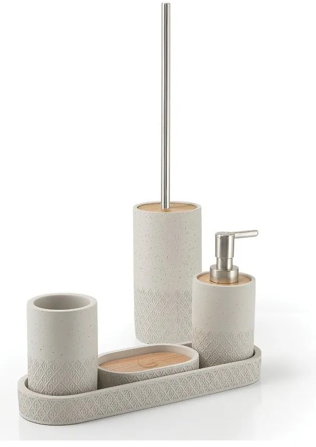 Бежова чаша за четки за зъби Gedy Afrodite – Sapho