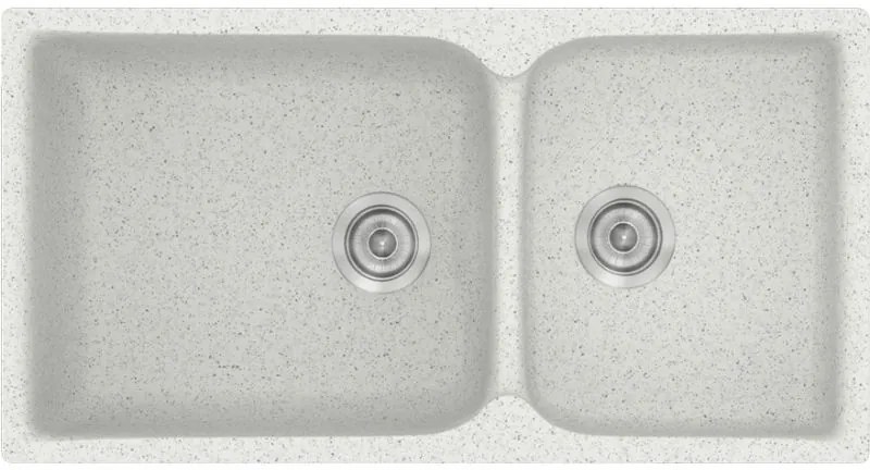 Мивка Sanitec 307-Granite White