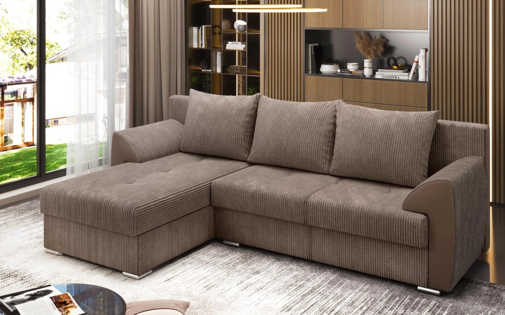 Разтегателен ъглов диван Норд