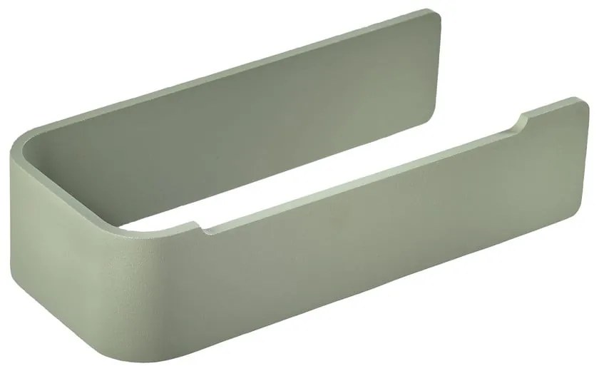 Светлозелен стенен метален държач за тоалетна хартия Ume – Zone