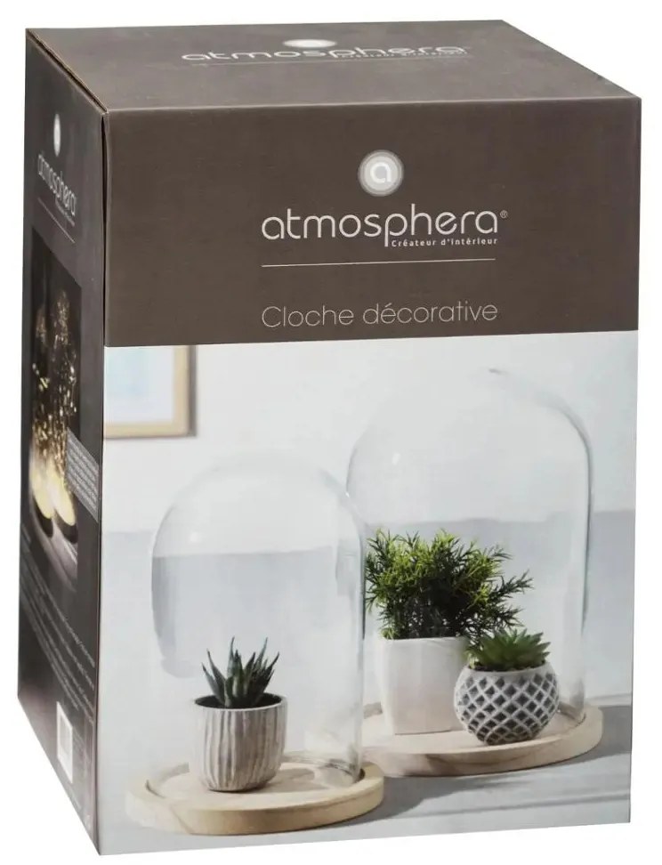 Ваза atmosphera Cloche, 26 cm