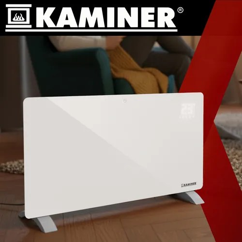 Стъклен електрически конвектор Kaminer 26573 – Отоплителен панел