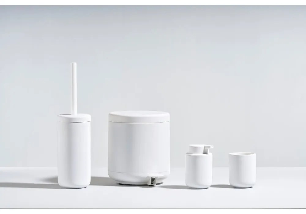 Бял керамичен дозатор за сапун 250 ml Ume - Zone