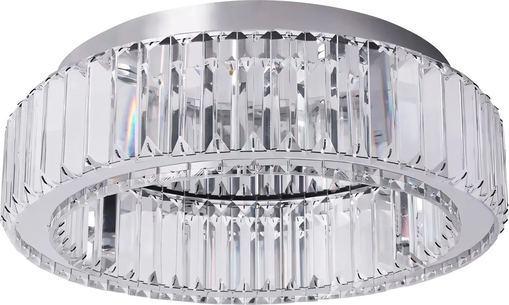 Кристален полилей APP1742-C 40 cm CHROME