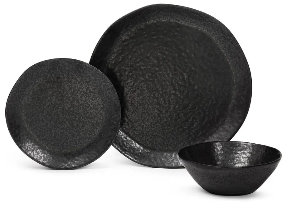 Глинен комплект за хранене 18 бр. Dark Moon – Bonami Selection