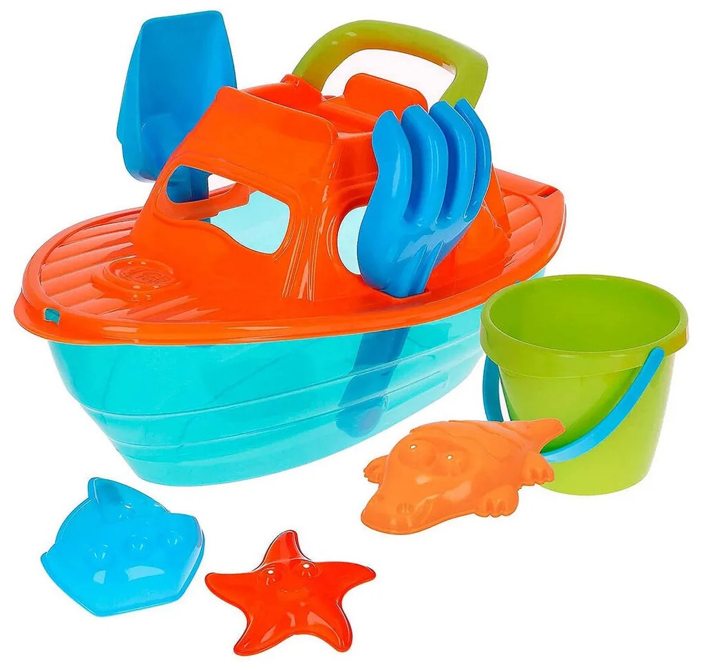 Комплект плажни играчки Color Baby Barco