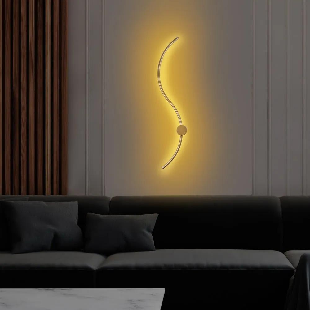 LED стенна лампа в златист цвят Uyan – Opviq lights