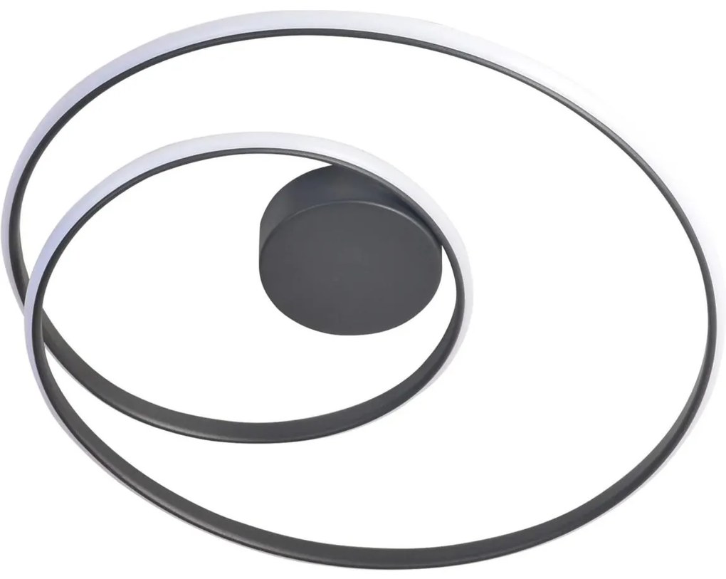 LED Плафониера ZEFIRA LED/40W/230V 4000K Ø 50 см антрацит