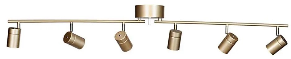 ByRydens 4202100-6501 - Спот CORRECT 6xGU10/7W/230V златист