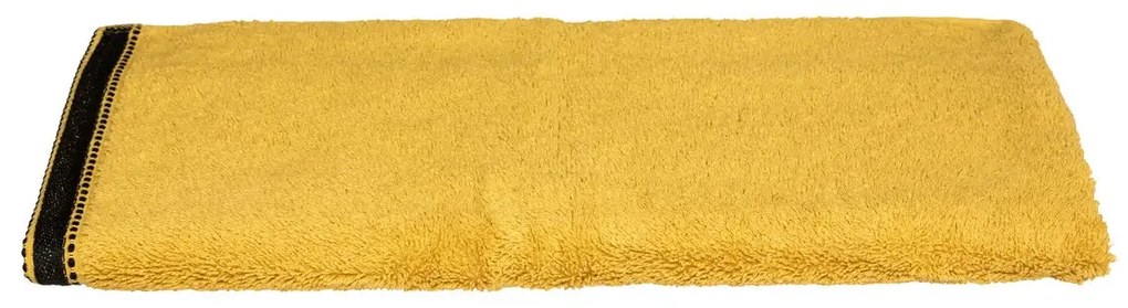 Кърпа за ръце atmosphera Joia, 50x90 cm, Памук - Тъмносив