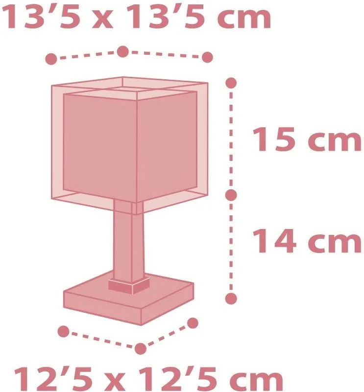 Лампа за четене Ango Koala-розов