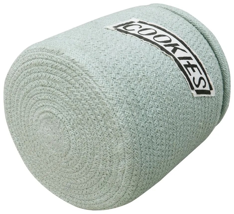 Светлосиня текстилна детска кошница за играчки ø 20x26 cm Cookie Jar – Lorena Canals