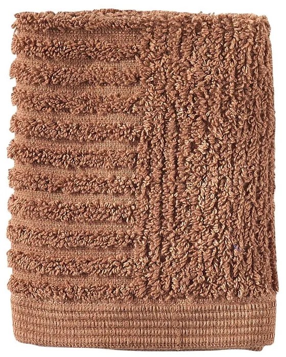 Теракотена памучна кърпа от тери 30x30 cm Classic – Zone