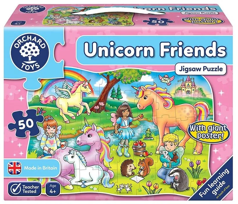 Orchard Toys - Приятели еднорози - пъзел