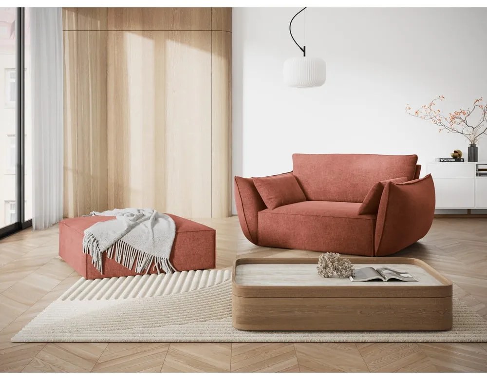 Червен фотьойл Vanda - Mazzini Sofas