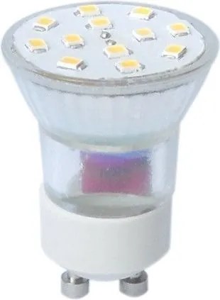 Лампа SMD LED GU10 Mini 2.5W 3000K  (10 τεμάχια)