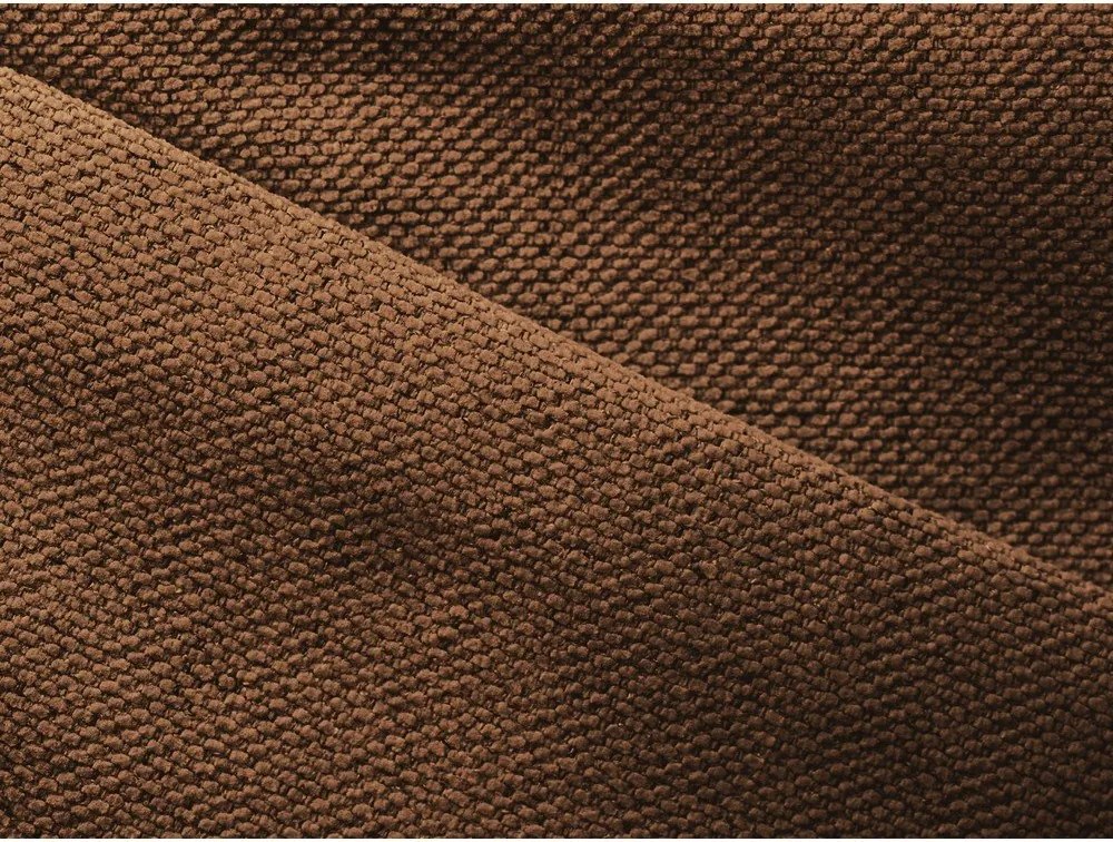 Оранжев разтегателен ъглов диван с място за съхранение Nanea – Makamii