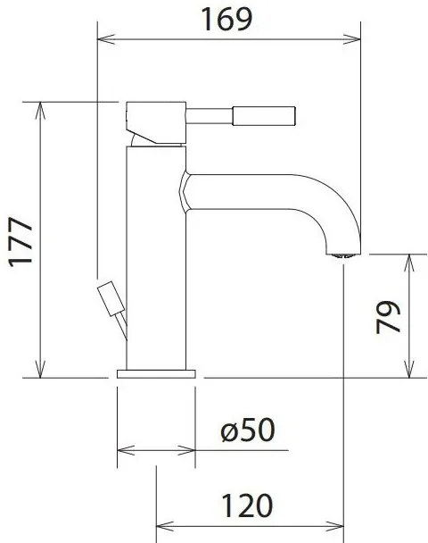 Кран за тоалетна LaTorre New Tech II-Inox