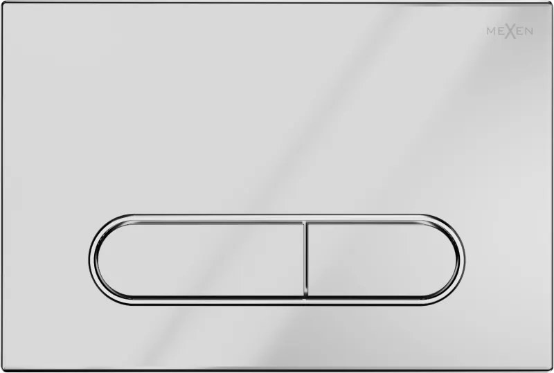 Mexen Fenix 11 бутон за промиване, лъскав хром - 601101