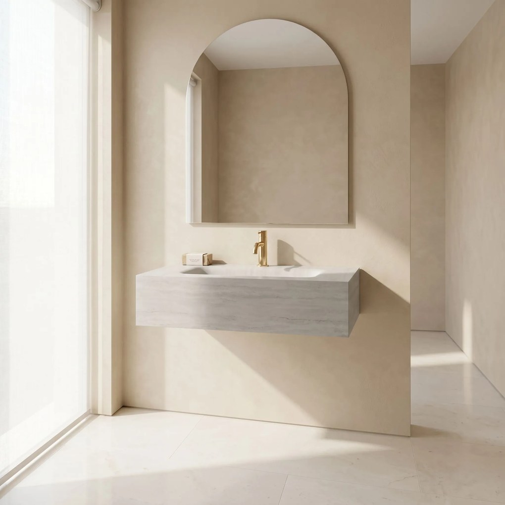 Стенна мивка REA Apollo Muralto Roma 80