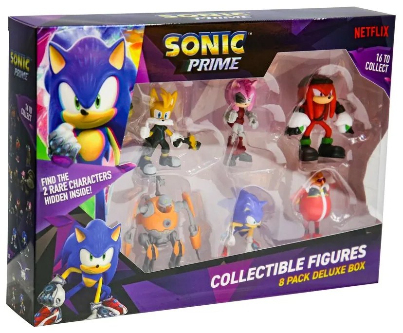 Playset PMI Kids World Sonic Prime Deluxe 8 Части