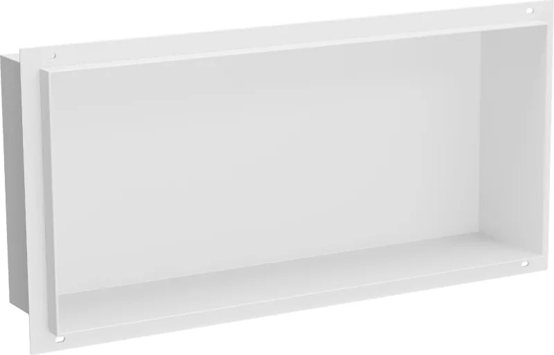 Mexen X-Wall-NR вградена полица без фланец 45 x 20 cm, бяла - 1921452010