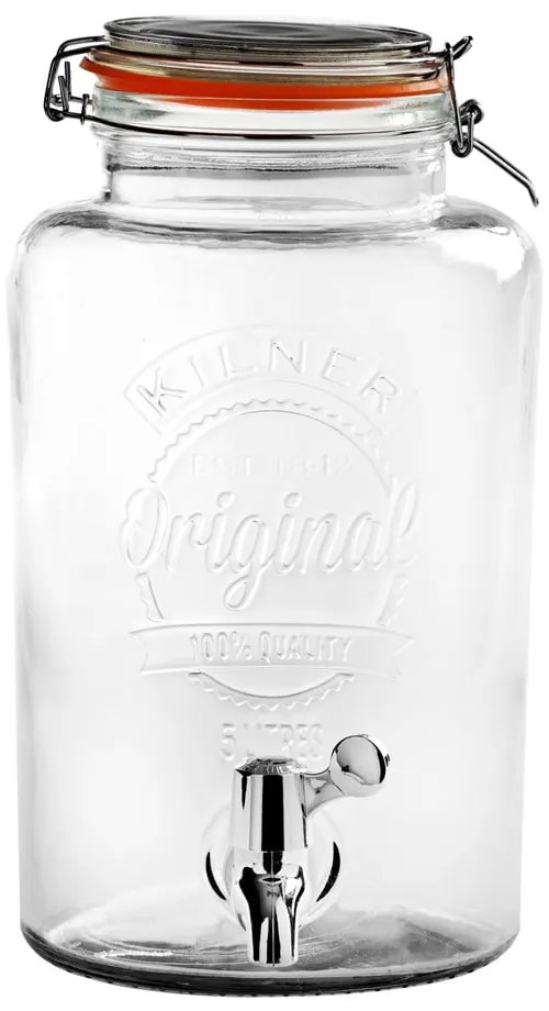 Диспенсър за напитки , 5 л - Kilner