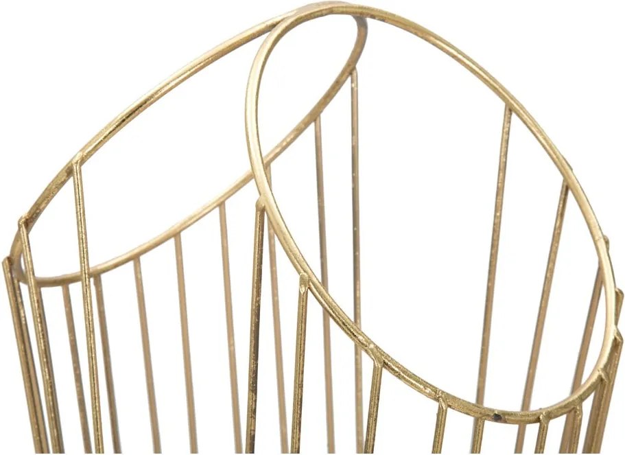 Стойка за чадър в златисто, височина 60 cm Glam - Mauro Ferretti