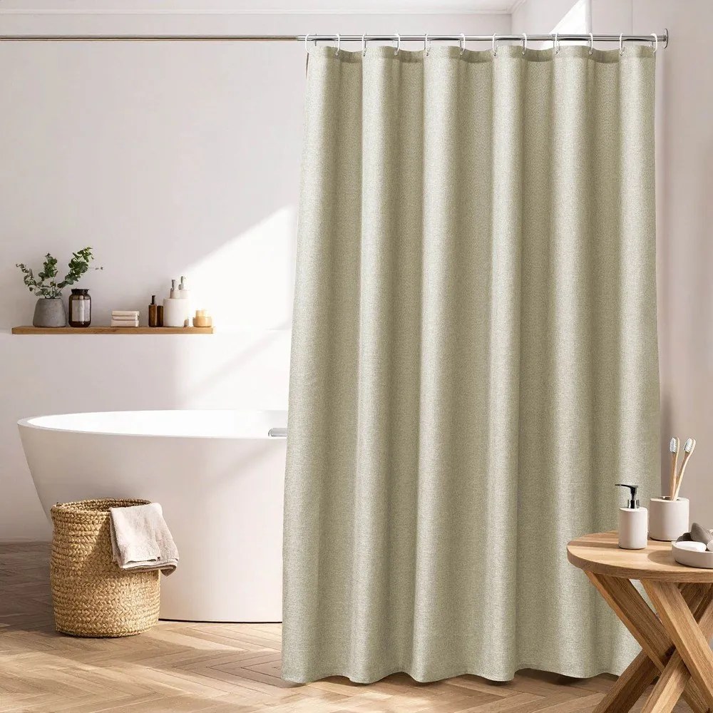 Бежово перде 180x200 cm Miltone – douceur d'intérieur