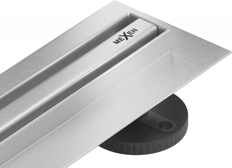 Mexen Flat 360° Slim линеен отвод 90 см, неръждаема стомана - 1041090
