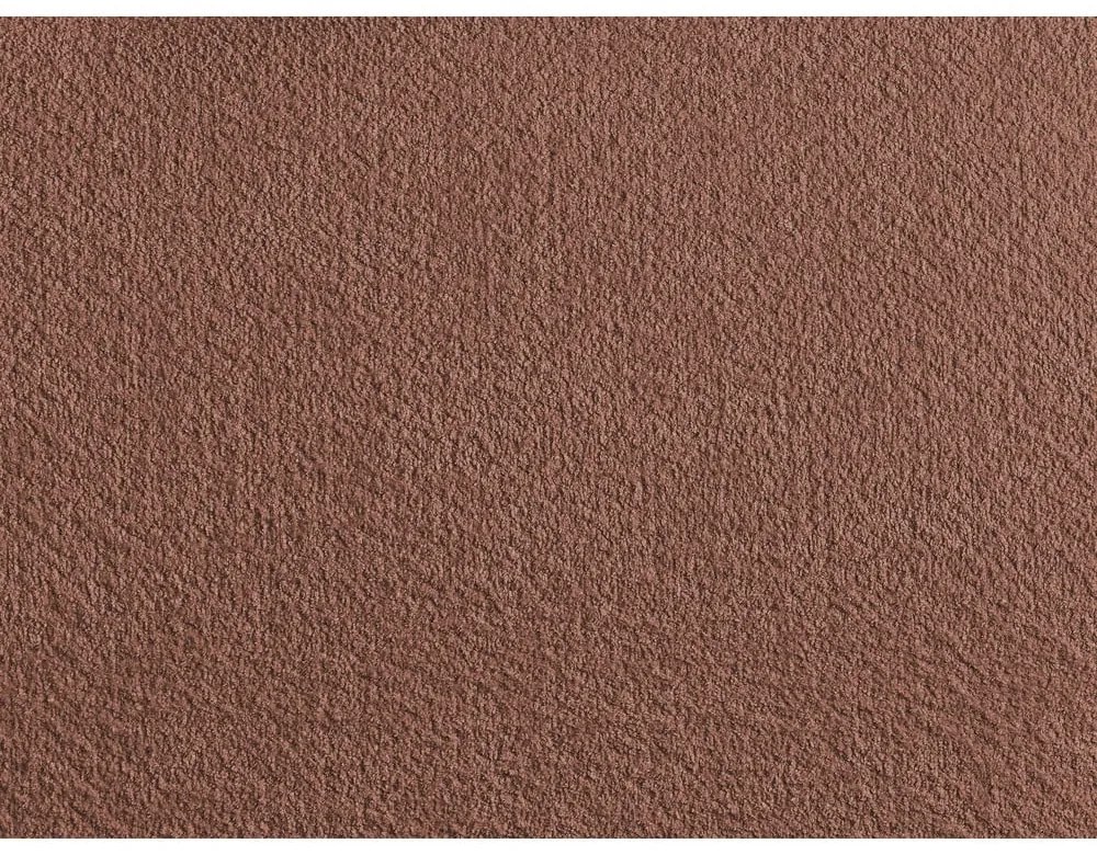 Оранжево тапицирано двойно легло с място за съхранение с включена подматрачна рамка 160x200 cm Orlane – Bobochic Paris