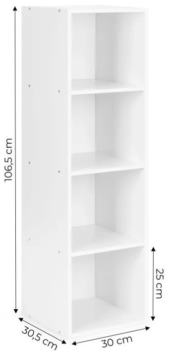 Дървена ъглова етажерка в модерен стил
