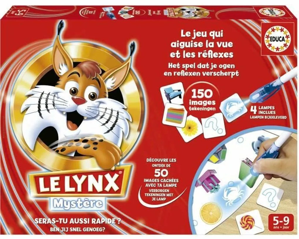 Настолна игра Educa Le Lynx: Mystére (FR)