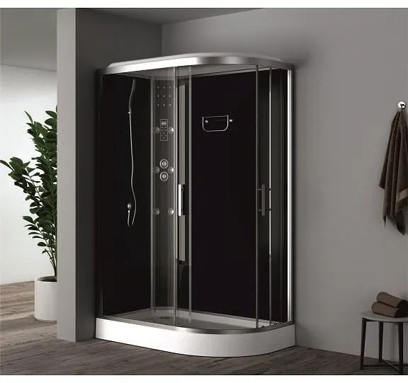 Хидромасажна душ кабина  ICSH 876 NEW ЛЯВА, 120x80x215см, 4мм