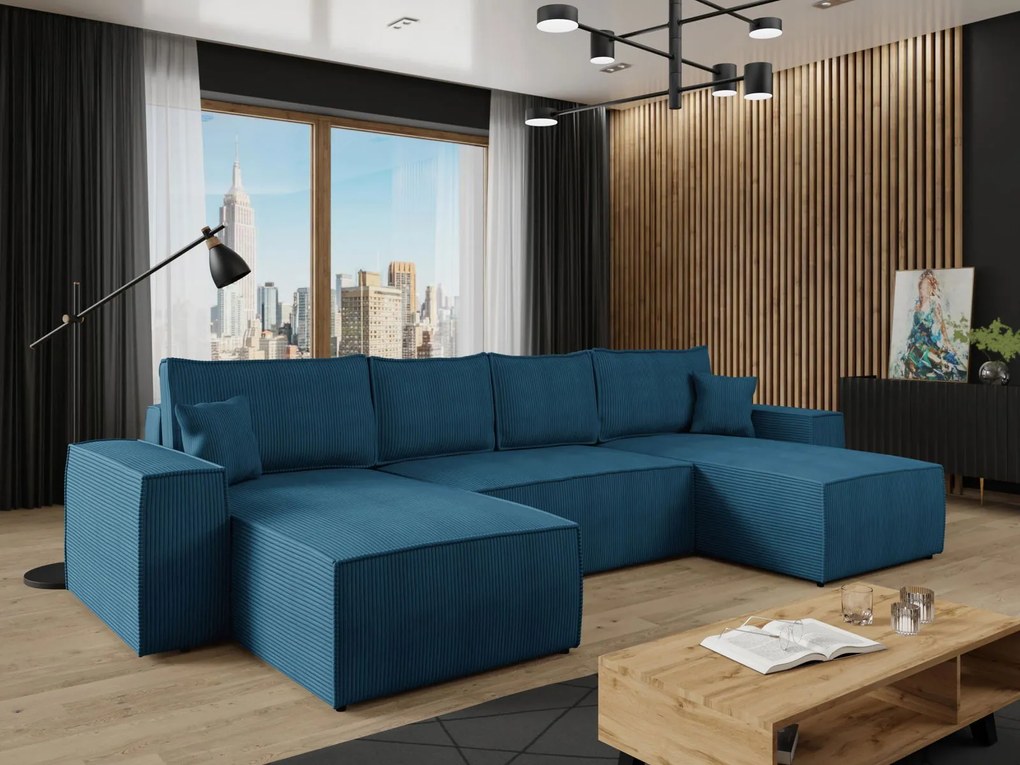 Ъглов диван Malga Maxy-Petrol