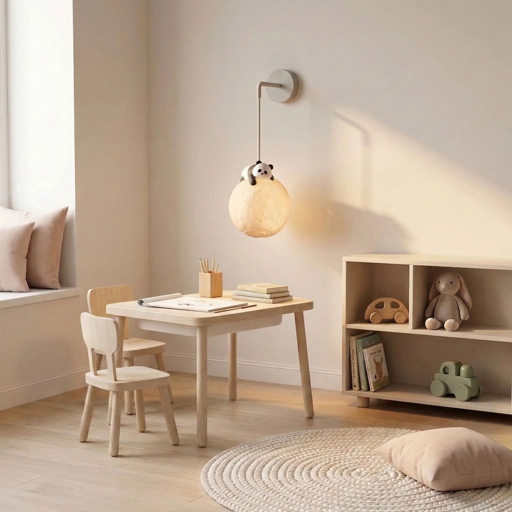 СТЕННА ЛАМПА АПЛИК PANDA G163-1W