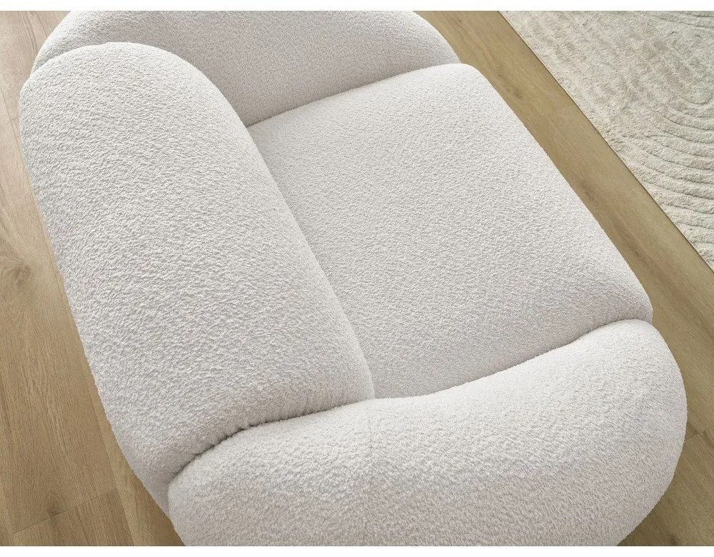 Бяло кресло от букле Tina – Bobochic Paris