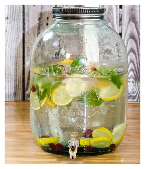 Контейнер за сода от рециклирано стъкло , 12,5 л Authentic - Ego Dekor