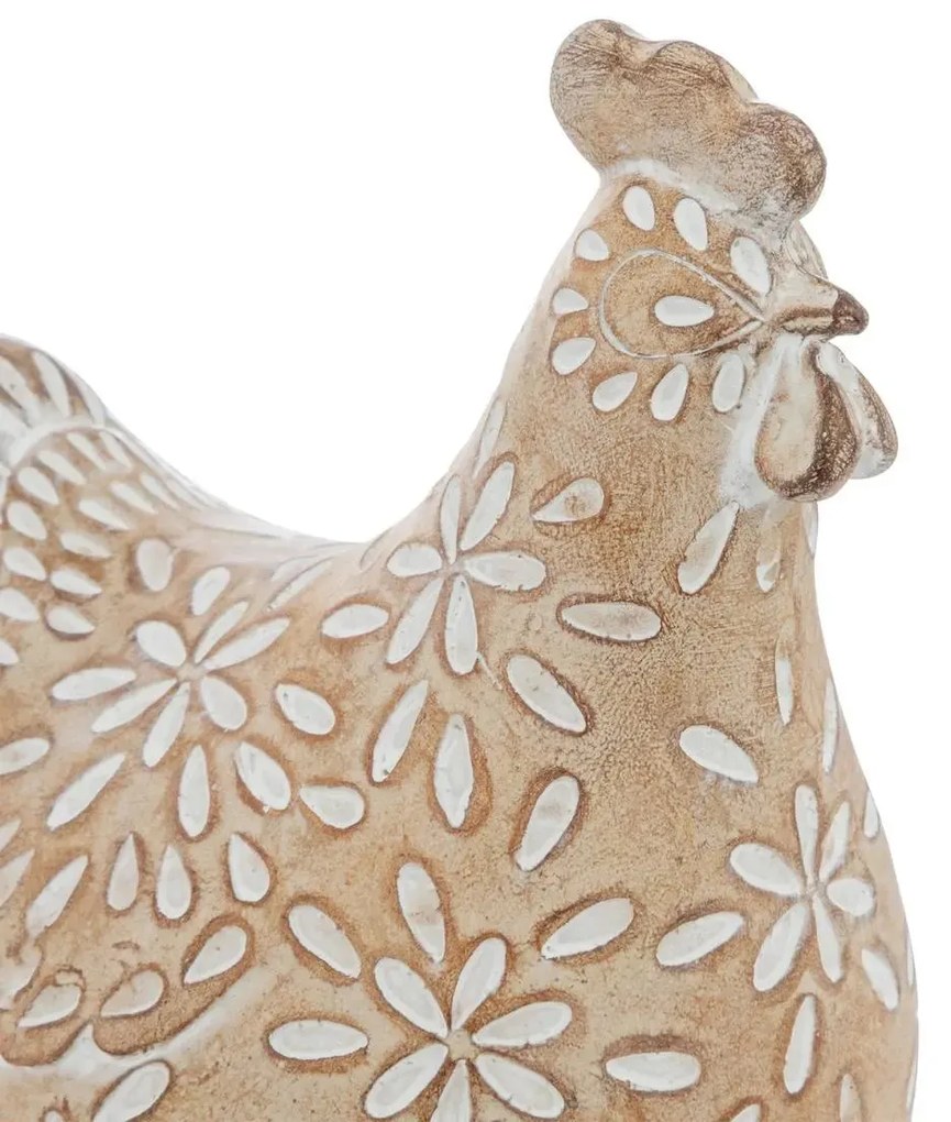 Декоративна фигура atmosphera Linda, Смола, Бежов, 20 cm